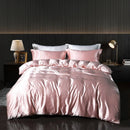 The Seraphine satin bedding set — Blush Pink