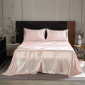 The Valois silky satin sheet set — Blush Pink