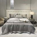 The Solène — Cooling Washed Ice-Silk Summer Quilt Set