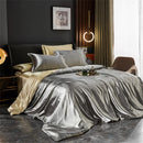 The Sovereign Luxury Satin Bedding Set — Emerald Jade | The Noble Bed