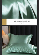 The Seraphine satin texture detail
